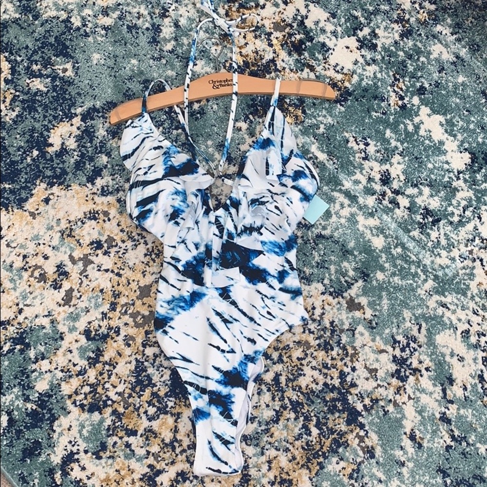 Cupshe Tye Dye Strappy One Piece